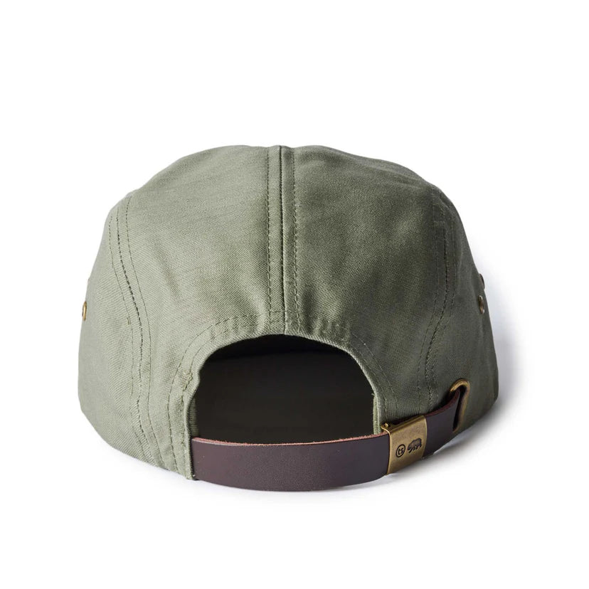 Taylor Stitch The 5-Panel Cap - Field Olive Reverse Sateen