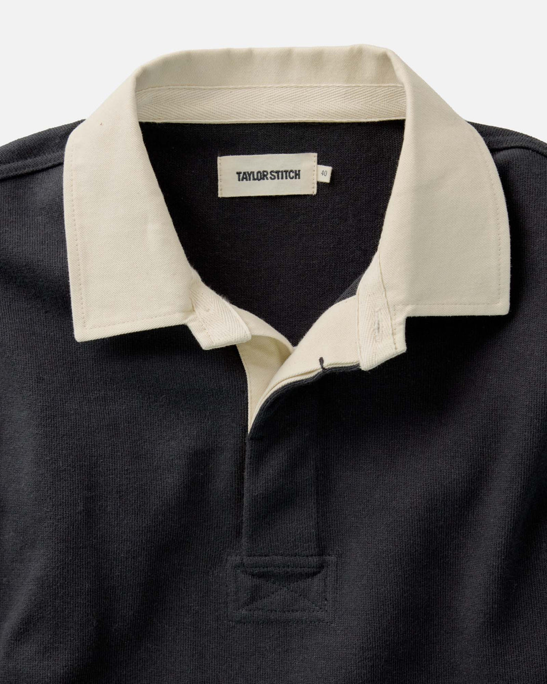 Taylor Stitch - The Rugby Shirt in Coal