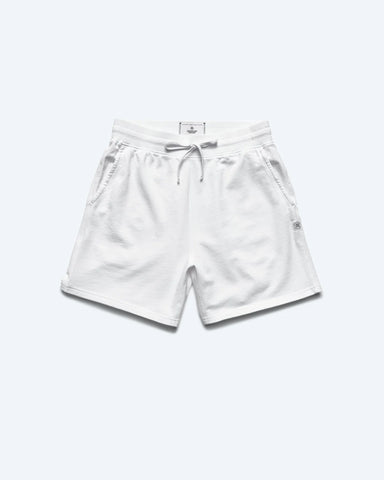 Reigning Champ Lightweight Terry Standard Sweatshort 6" - White