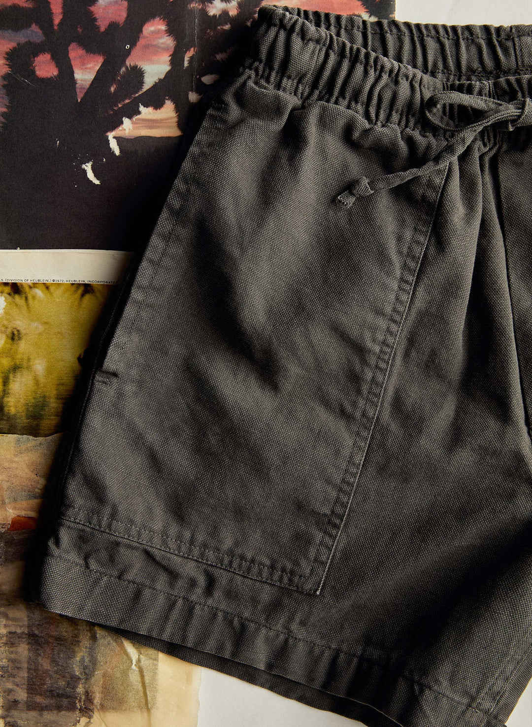 Imogene + Willie - The Lounge Short in Faded Black