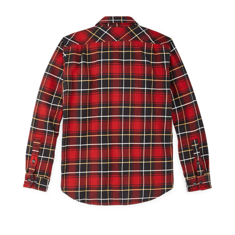 Filson Vintage Flannel Work Shirt - Red Oak Ombre