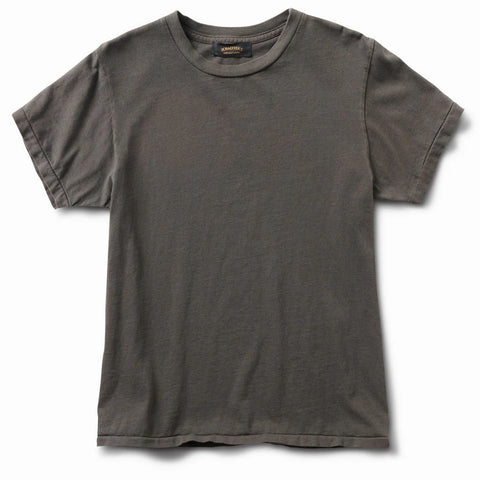 Schaeffer’s Garment Hotel Ringspun 40's Tee - Charcoal Grey