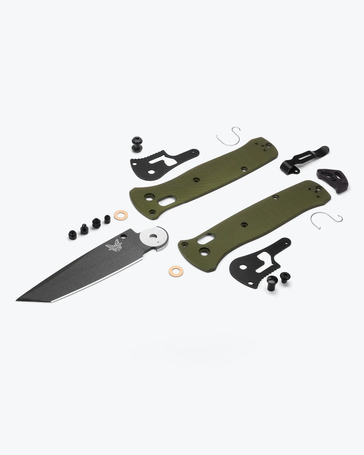 Benchmade Bailout - Woodland Green Aluminum
