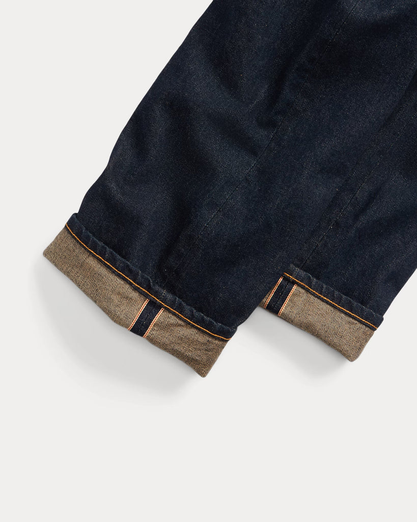 RRL Straight Fit Once-Washed Selvedge Jean