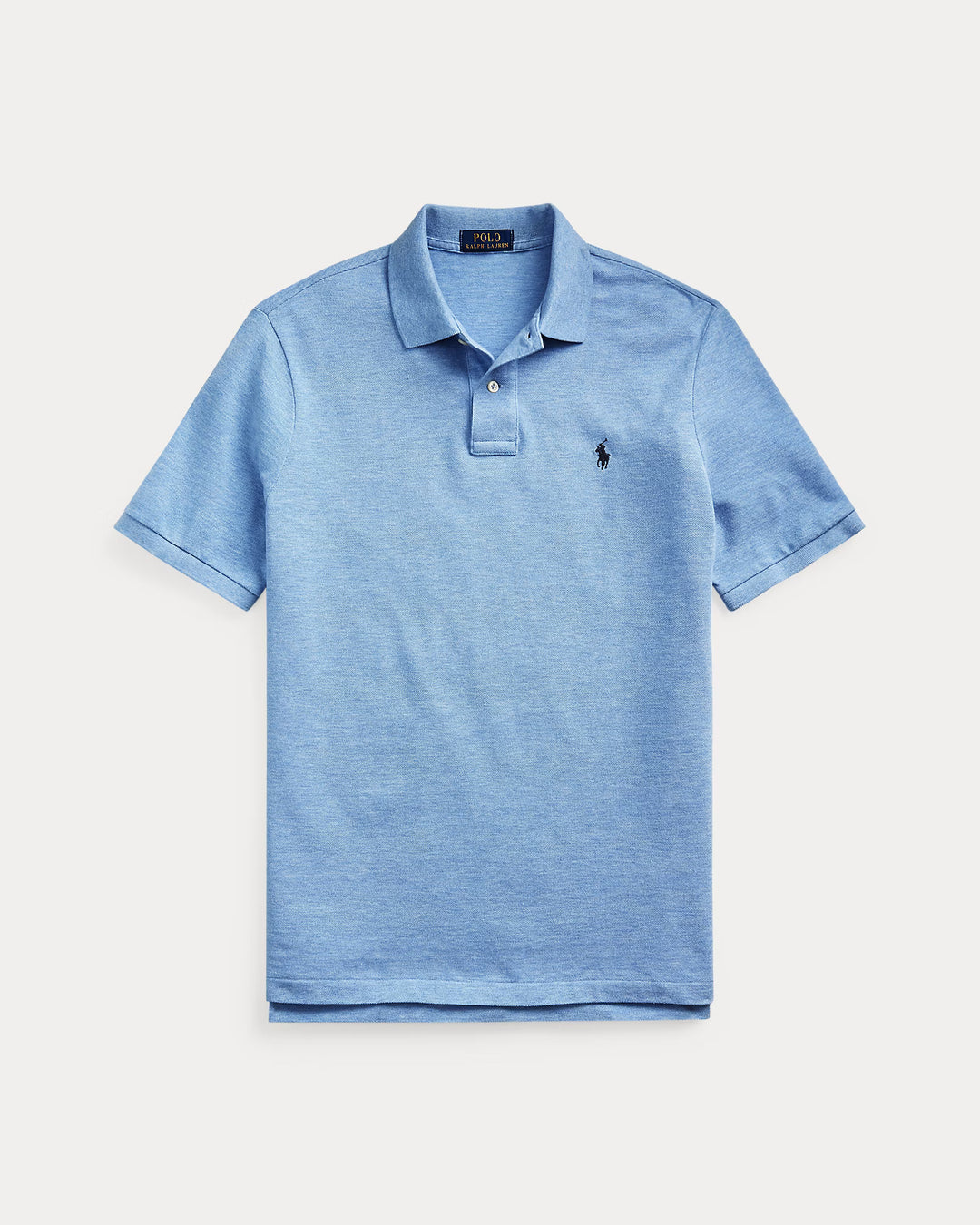 Polo Ralph Lauren Iconic Mesh Polo Shirt Classic Fit - Isle Heather