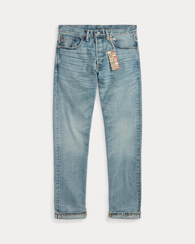 RRL Slim Fit Otisfield Selvedge Jean - Otisfield Wash