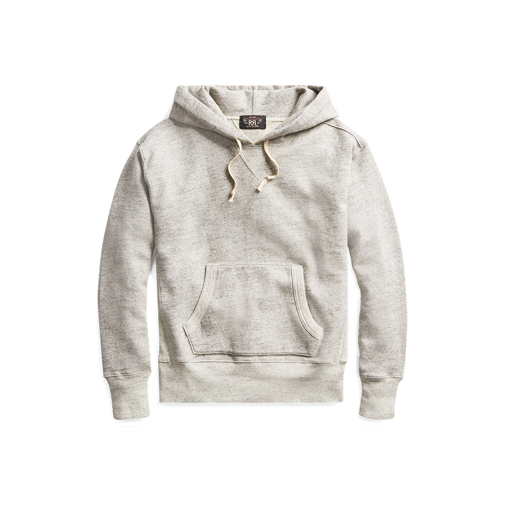 Grey hoodie with white best sale strings