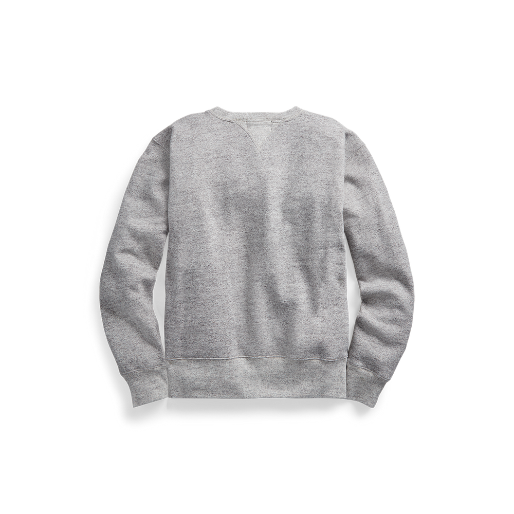 RRL classic crewneck sweat shirts M 未使用 RRL Fleece Crewneck Sweatshirt - Athletic Grey – Berkeley Supply