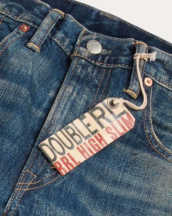 RRL High Slim Yosemite Selvedge Jean - East West