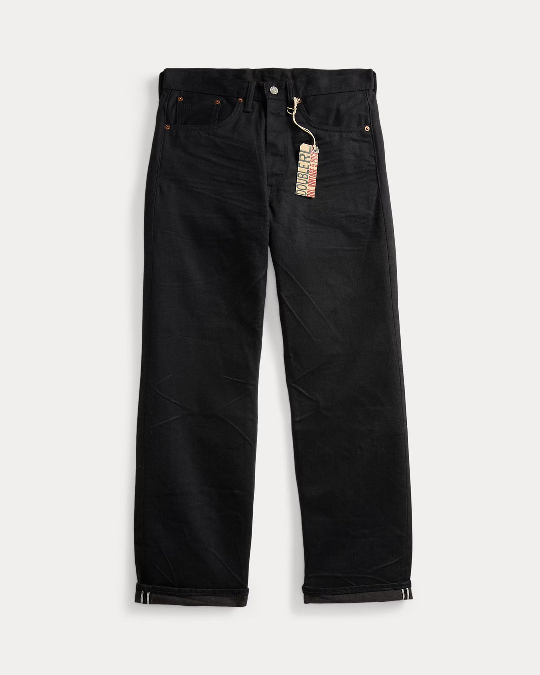 RRL Vintage 5-Pocket Selvedge Jean - Black On Black