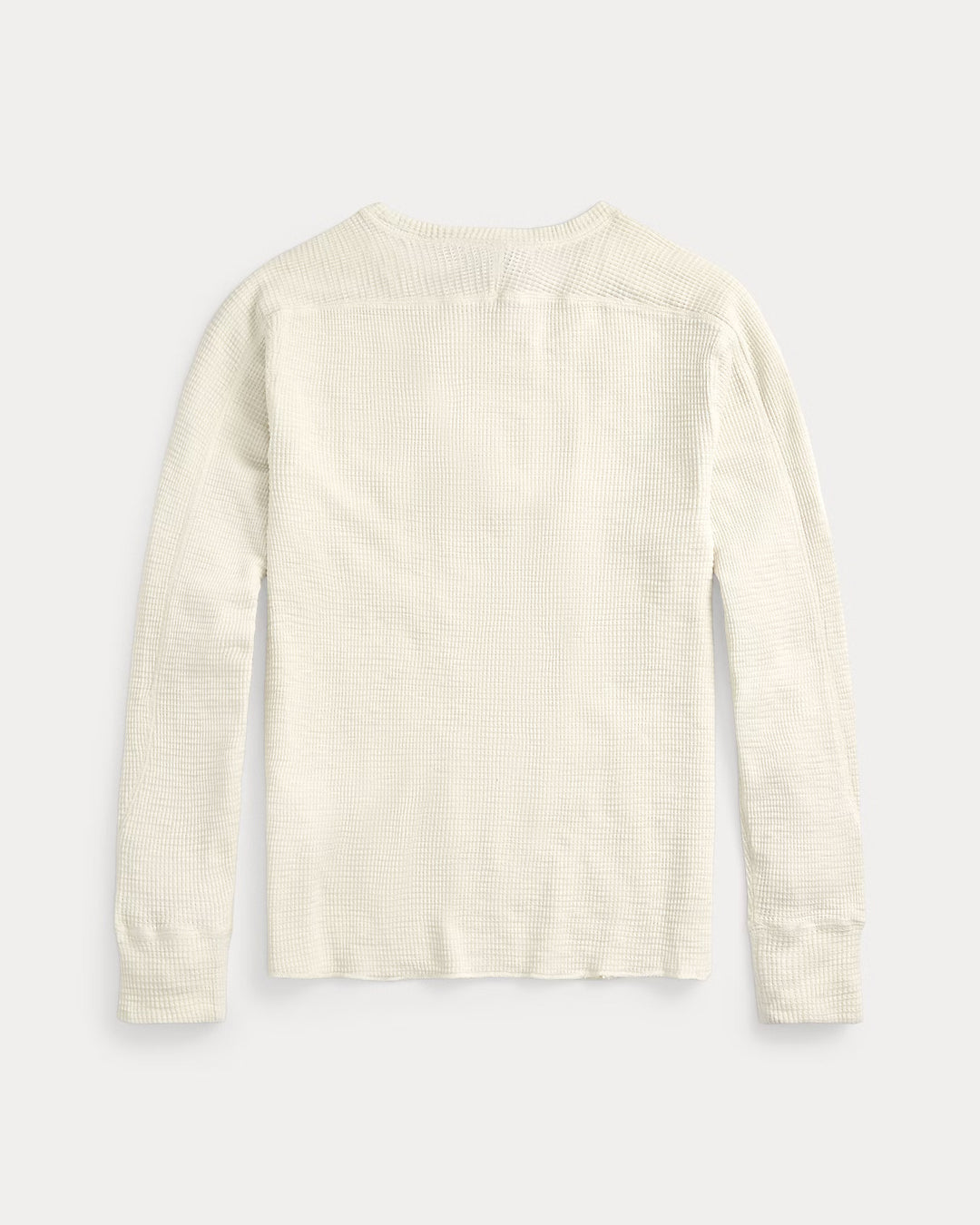 RRL Waffle-Knit Crewneck - Paper White