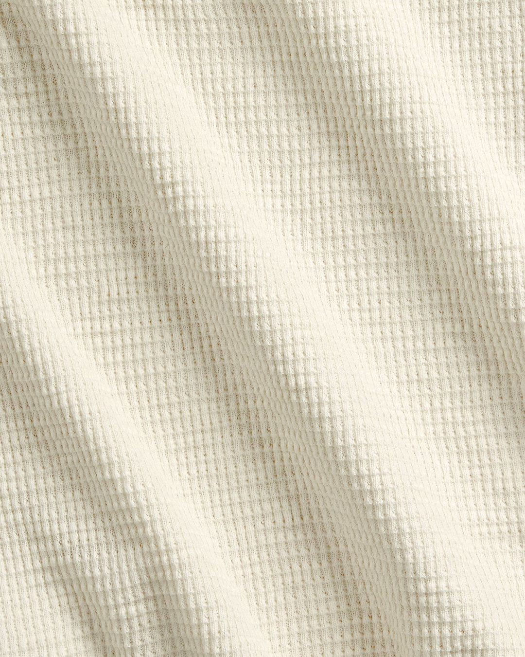 RRL Waffle-Knit Crewneck - Paper White