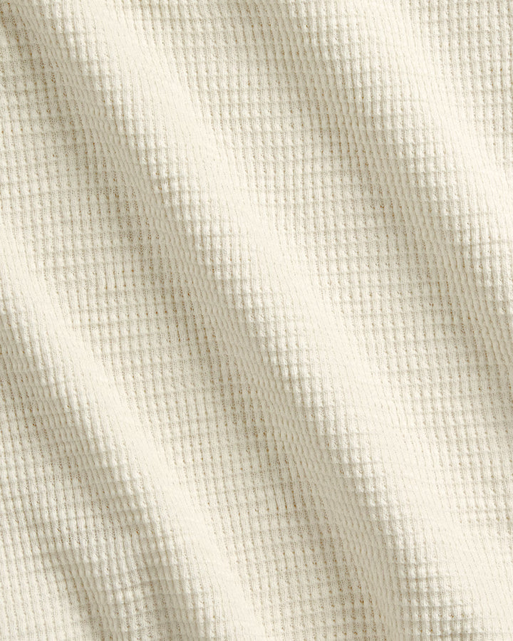 RRL Waffle-Knit Crewneck - Paper White