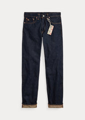 RRL Slim Fit Once-Washed Selvedge Jean - Union Standard