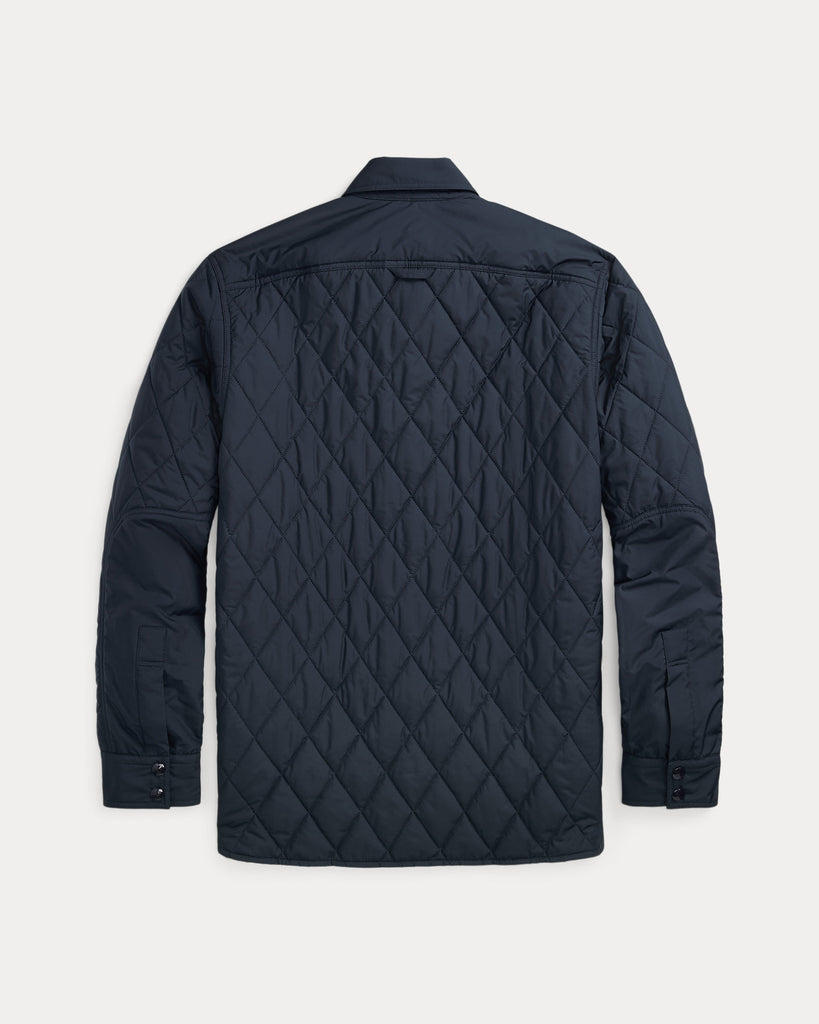 RRL - Quilted Shirt Jacket - Navy