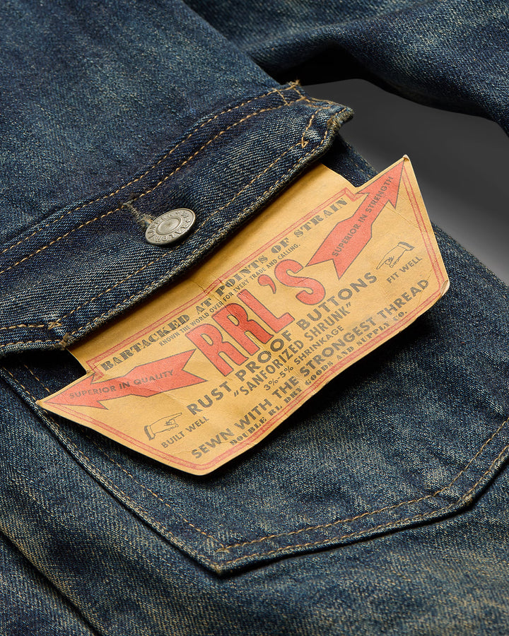 RRL Denim Trucker Jacket - Westview Wash