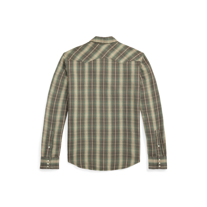 RRL Cotton Plaid - Green/Gray