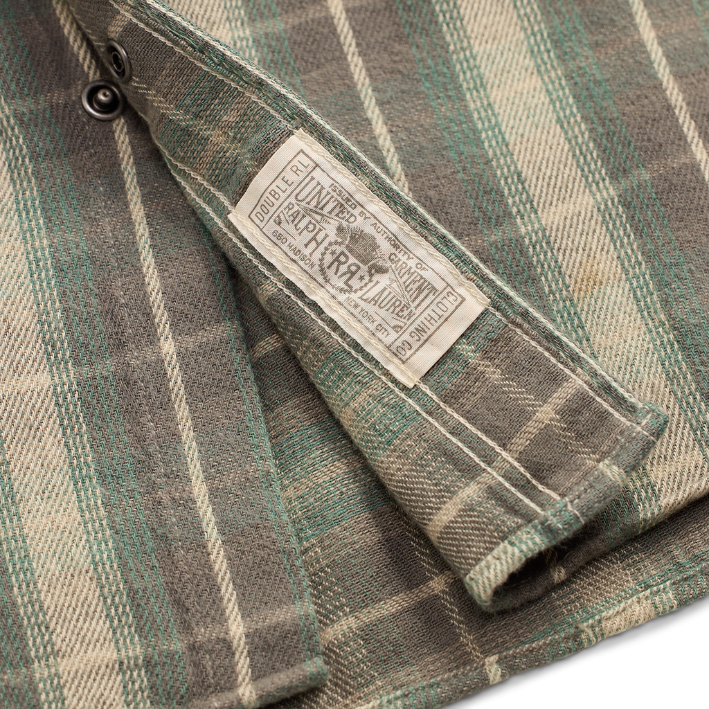 RRL Cotton Plaid - Green/Gray