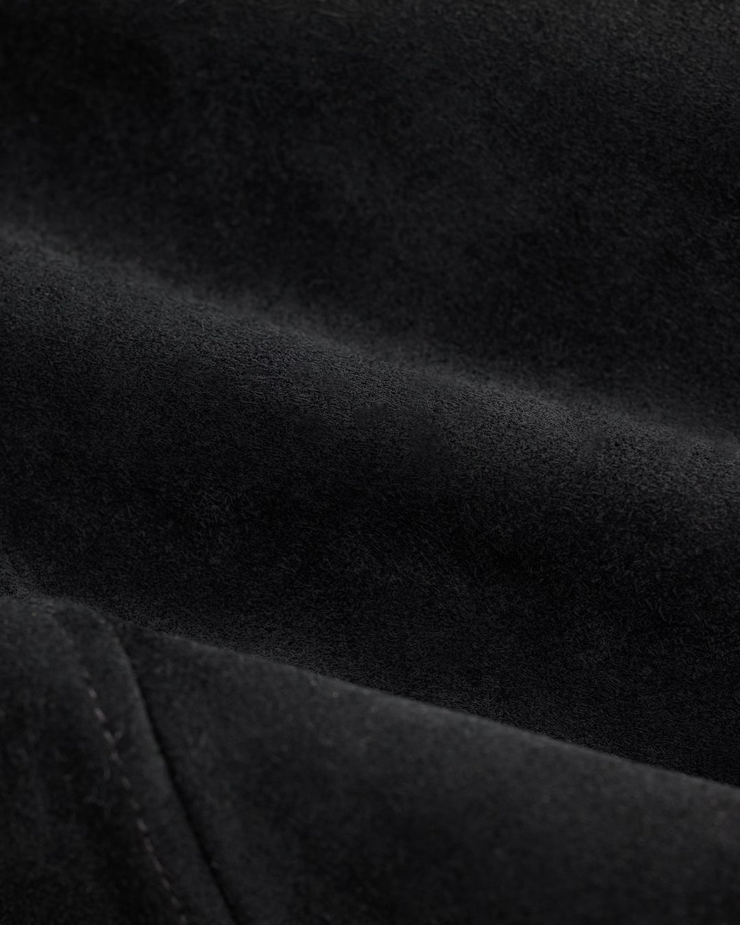 RRL Suede Flight Jacket - Vintage Black