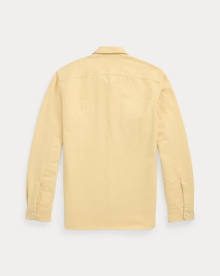 RRL Brushed Chamois Workshirt - Faded Yellow