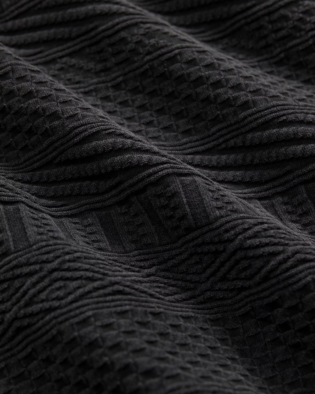 RRL Indigo Jacquard Workshirt - Sulfur Black