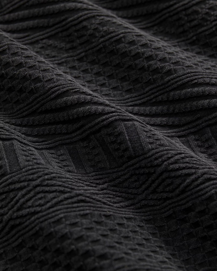 RRL Indigo Jacquard Workshirt - Sulfur Black