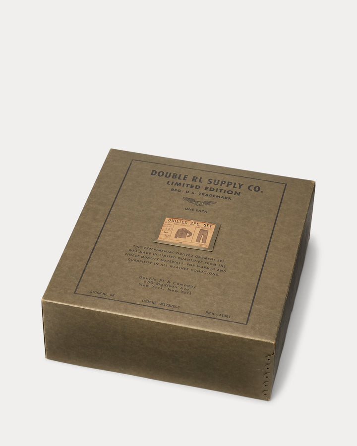 RRL Limited-Edition Quilted 2-Piece Set - Faded Orange