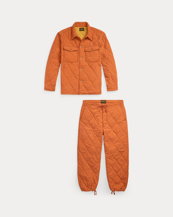 RRL Limited-Edition Quilted 2-Piece Set - Faded Orange