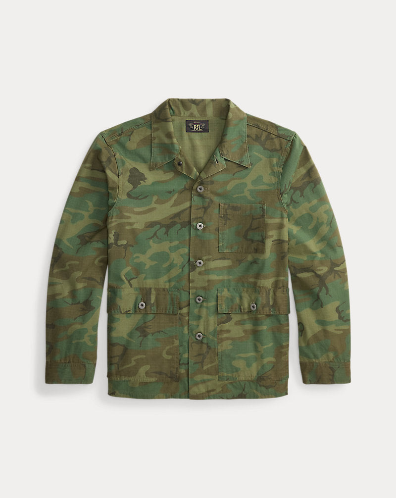 RRL - Camo Ripstop Overshirt – Berkeley Supply