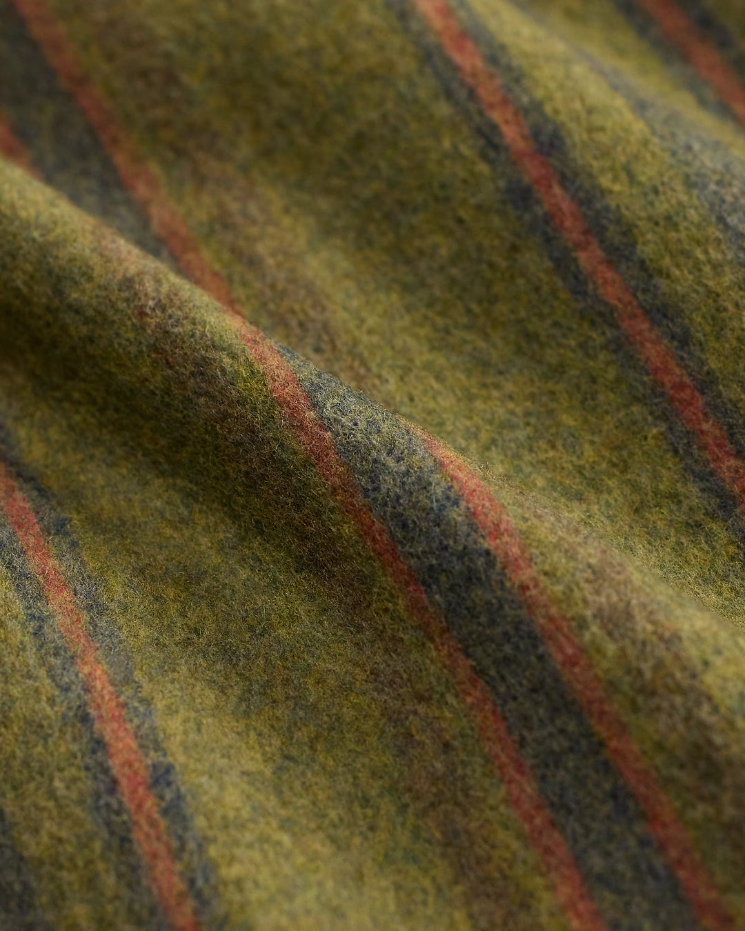 RRL Brushed Twill Shirt Jacket - Green Multi