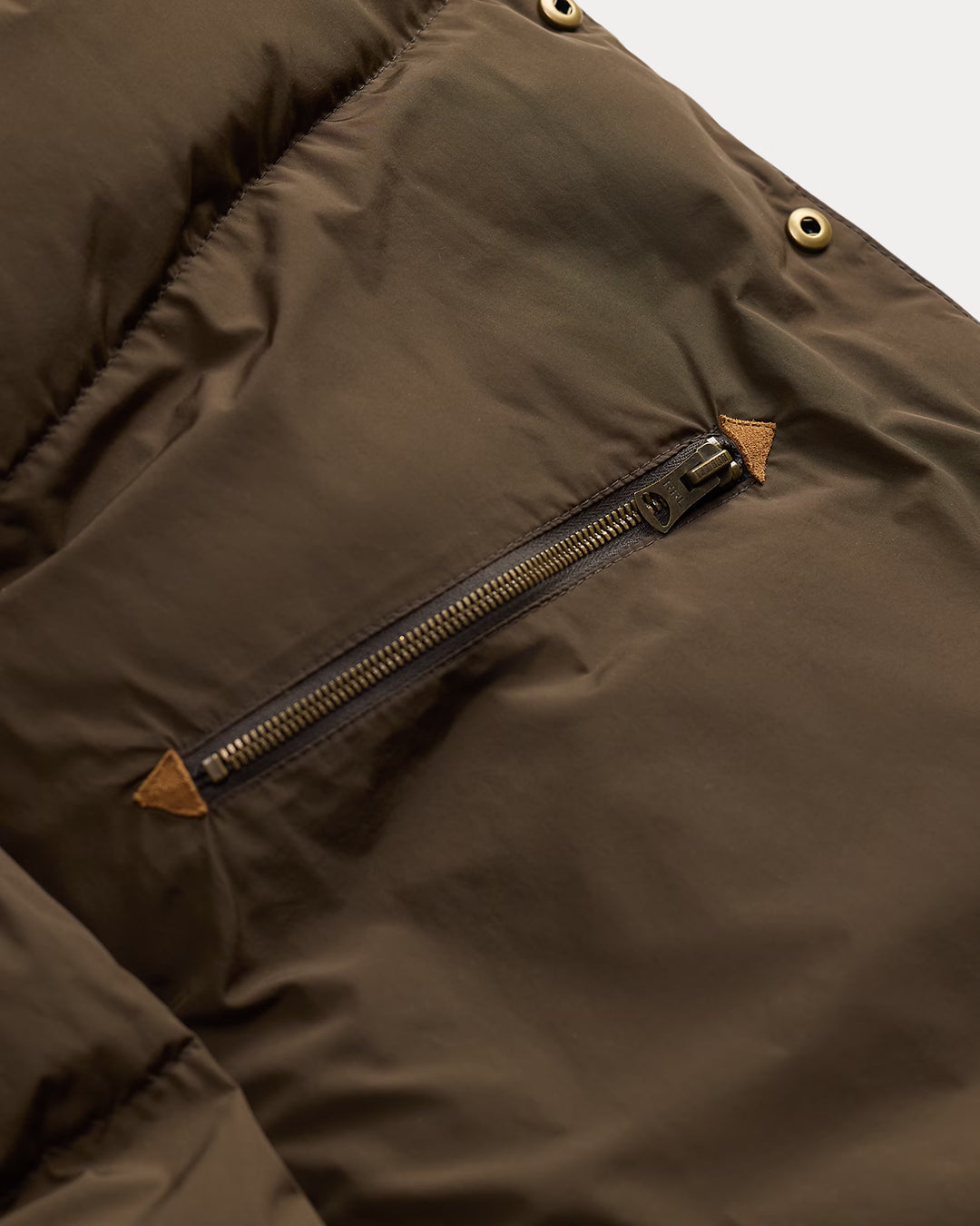 RRL Quilted Shearling-Collar Jacket - Onyx