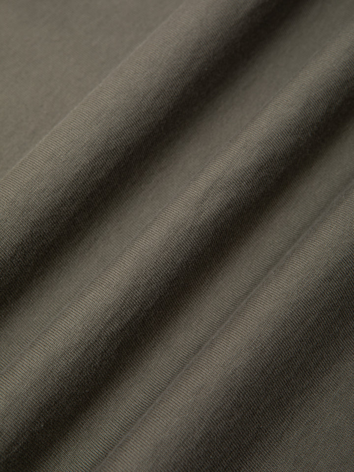 Kestin - Fly Tee in Dark Olive Heavyweight Cotton
