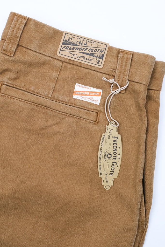 Freenote Cloth Deck Pant - Khaki