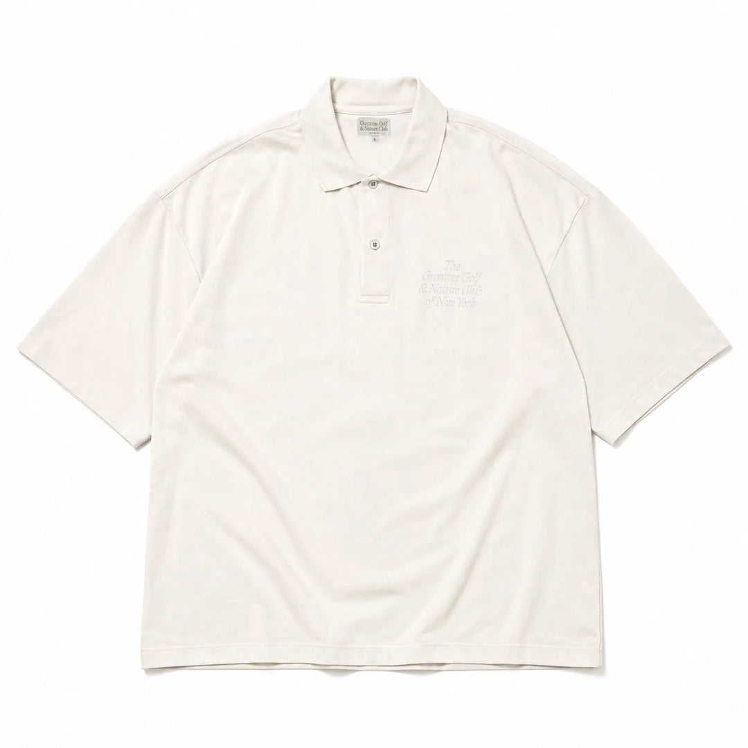 Gumtree Golf & Nature Club - Studio Collection - S/S Polo in Off-White
