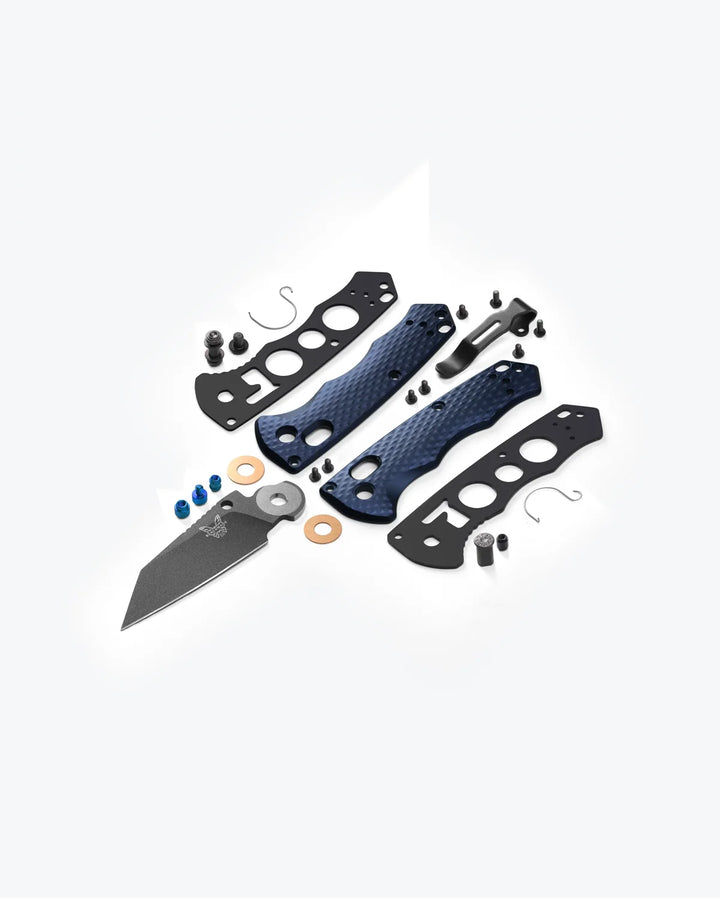 Benchmade Full Immunity - Crater Blue Aluminum Wharncliffe