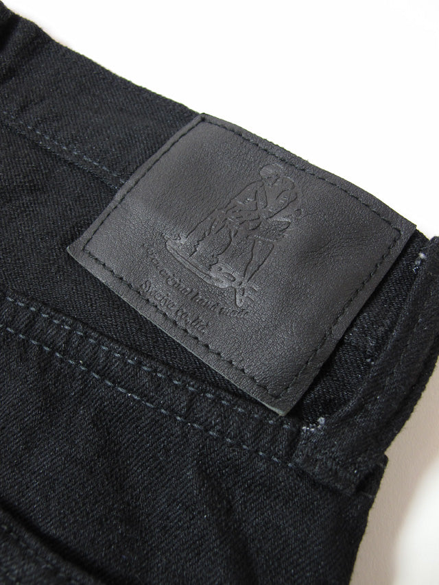 Pure Blue Japan 14oz Double Black Relaxed Tapered [XX-019-BK