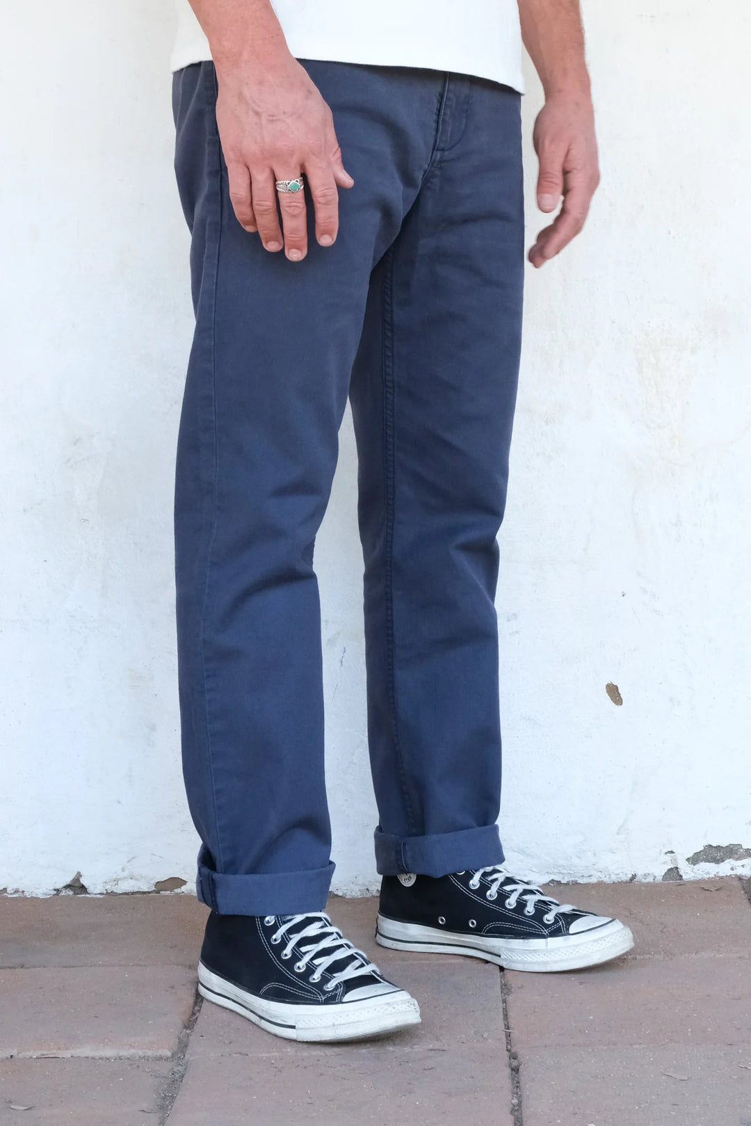 Freenote Cloth Workers Chino Slim Fit - Navy