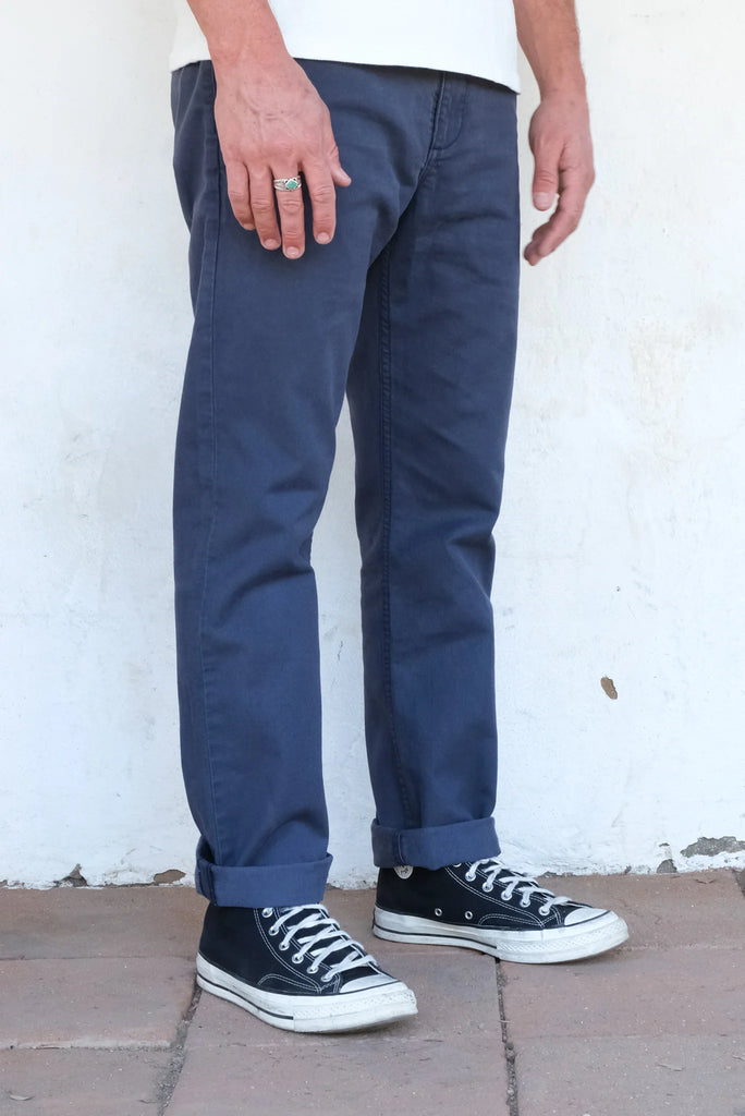 Freenote Cloth Workers Chino Slim Fit Navy