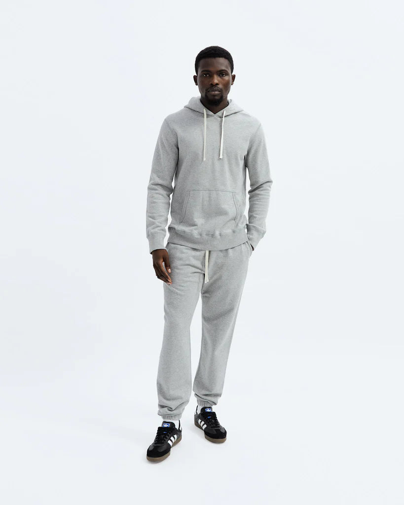 Reigning Champ Midweight Terry Pullover Hoodie - Heather Grey