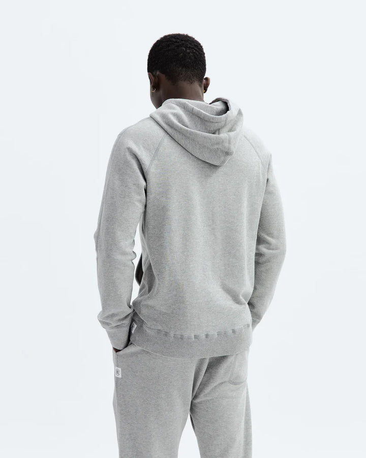 Reigning Champ Midweight Terry Pullover Hoodie - Heather Grey