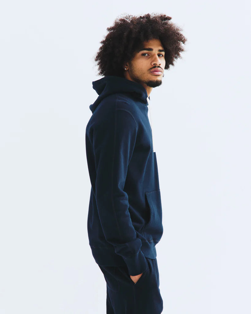 Reigning Champ Midweight Terry Pullover Hoodie - Navy