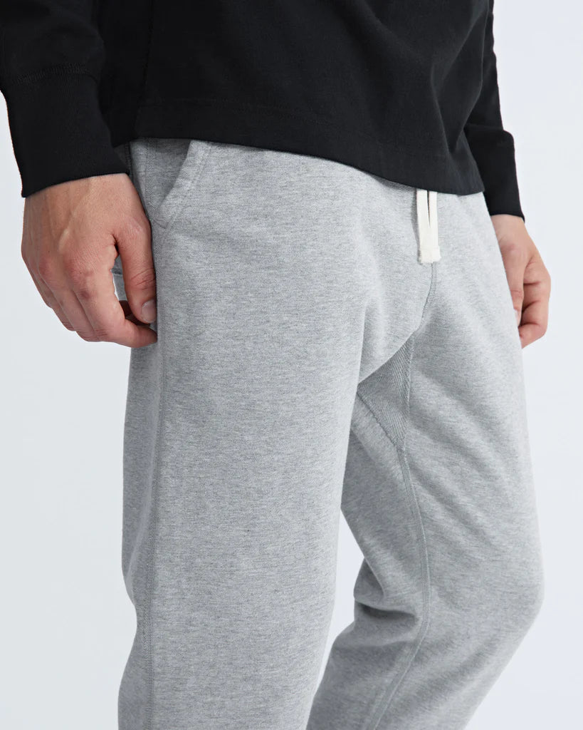 Reigning Champ Midweight Terry Slim Sweatpant - Heather Grey
