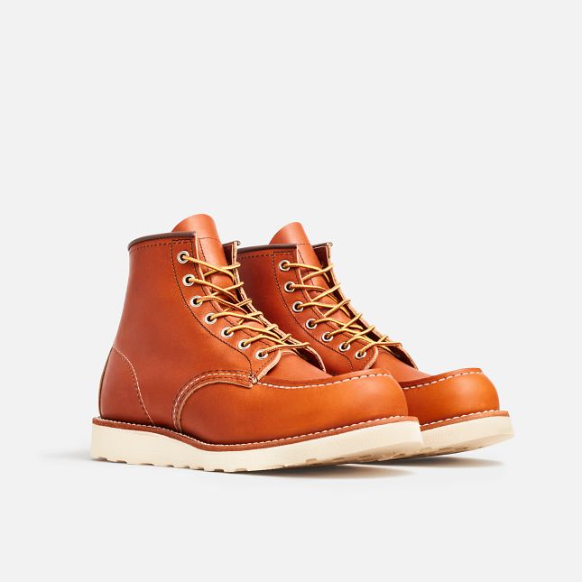Red Wing SECONDS Classic Moc 6" Boot Oro Legacy Leather - 875E