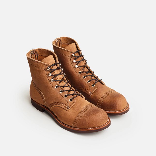 Red Wing Iron Ranger 6 Boot Hawthorne Mileskinner Leather - Style