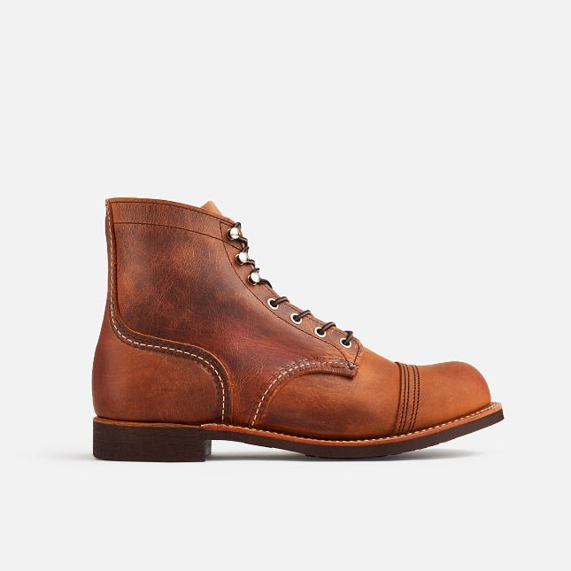 Red Wing Iron Ranger 6 Boot Copper Rough & Tough Leather - Style 8085 –  Berkeley Supply