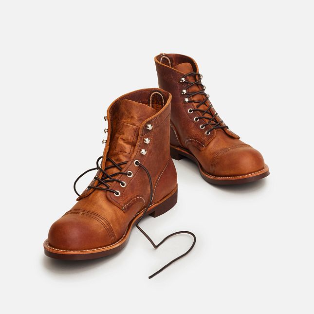 Mens Iron Ranger Boots, Handmade Goodyear, Iron Ranger Shoes