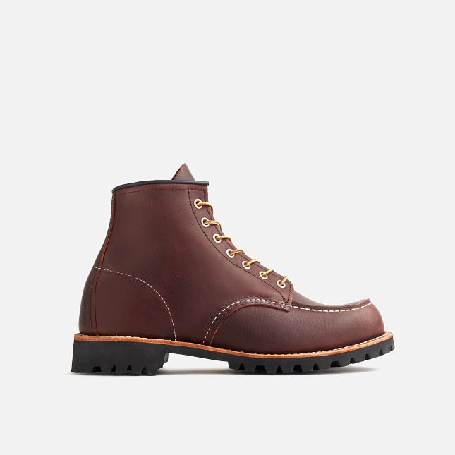 Red Wing Seconds - Style 8146 ROUGHNECK MEN'S 6-INCH BOOT IN BRIAR OIL-SLICK LEATHER
