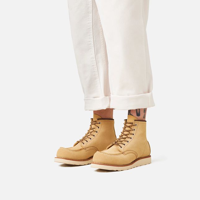 Red Wing Classic Moc 6" Boot Hawthorne Abilene Leather - Style 8833 SECOND