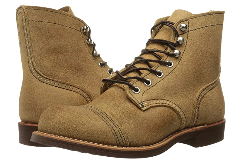 RED WING SECOND IRON RANGER MEN'S 6-INCH BOOT IN HAWTHORNE MULESKINNER LEATHER #8083-E2 WIDTH