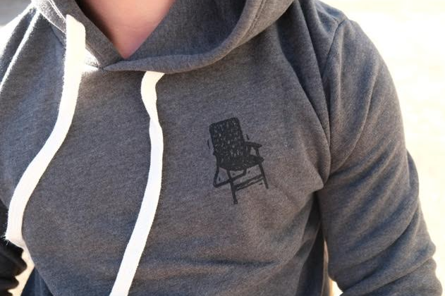 Berkeley Supply x John Fellows - 9 Year Chair Hoodie - Heather Grey